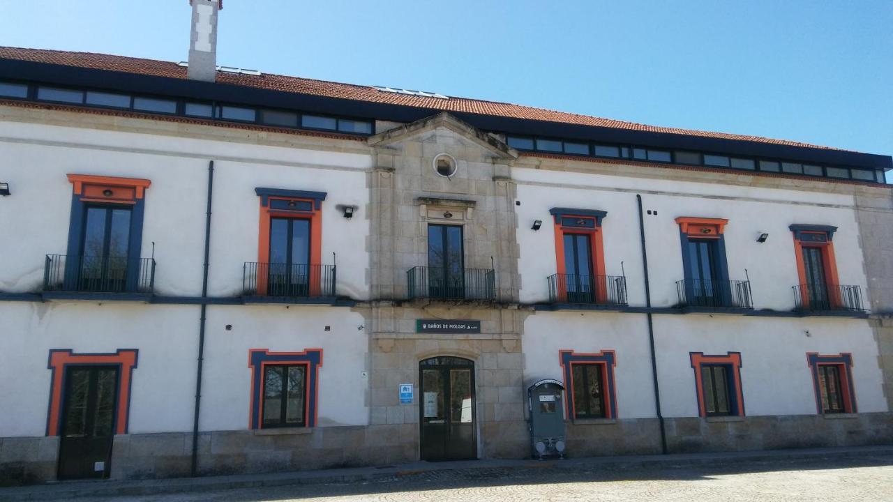 Albergue Estaciones Vivas Banos Del Molgas 外观 照片